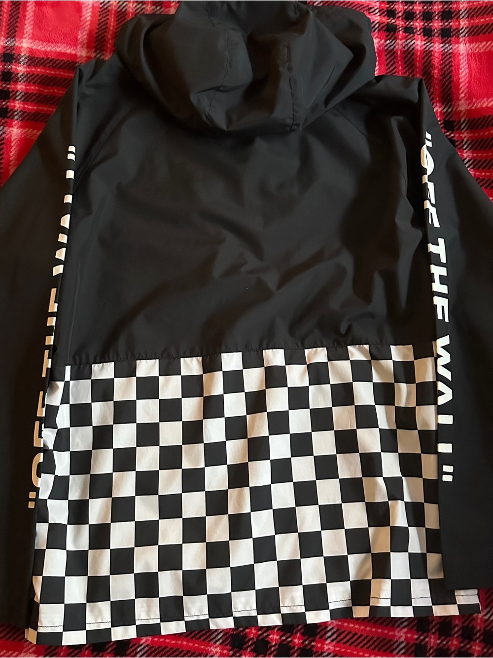 Vans Men's Black Checkerboard Jacket - Picture 2 of 5